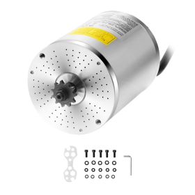 3000W Electric Brushless DC Motor, 60V 4800rpm Go Kart Electric Motor, Electric Dirt Bike Motor Engine for E-Bike Motorcycle Scooter DIY