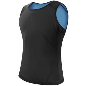 Men Sweat Vest Waist Trainer Shaper Heat Trapping Pullover Sweat Gym Vest Slimmer Sauna Suits Sweat Body Shaper Vest (Option: GymVest2XL3XLMen)