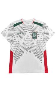 UNISEX MEXICO TEAM WORLD SOCCER JERSEYS TOP (Color: White, size: XL)